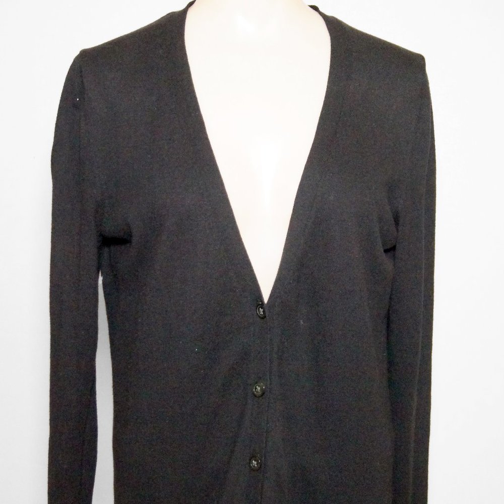 Old Navy black boyfriend sweater, cardigan, Medium